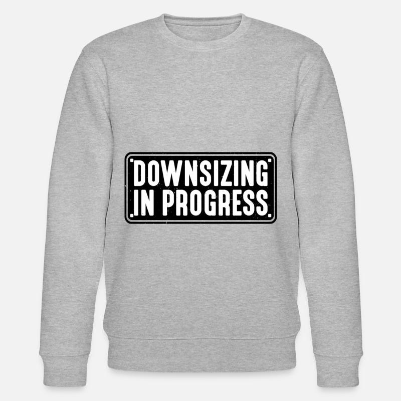 Downsizing In Progress 18 - Stanley/Stella Unisex Bio-Sweatshirt CHANGER  - Grau meliert