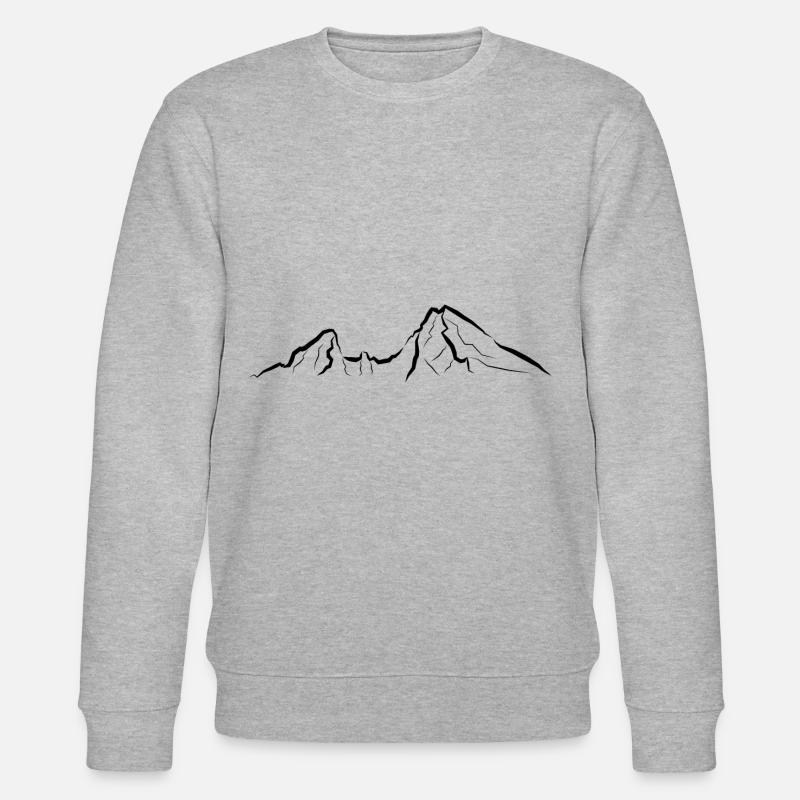 Berg Watzmann - Sweat bio CHANGER Stanley/Stella Unisexe - gris chiné