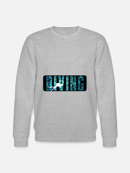Diving Sea Diving - Stanley/Stella CHANGER Unisex Organic Sweatshirt - heather grey