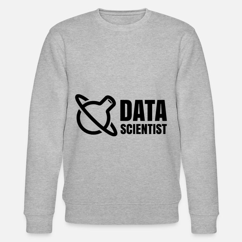 Data Scientist Data Science - Sweat bio CHANGER Stanley/Stella Unisexe - gris chiné
