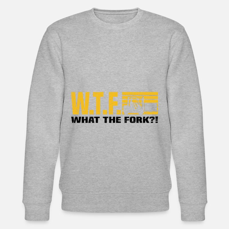 Gabelstaplerfahrer - Stanley/Stella Unisex Bio-Sweatshirt CHANGER  - Grau meliert