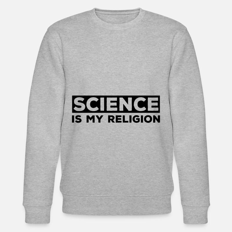 Athéisme - Sweat bio CHANGER Stanley/Stella Unisexe - gris chiné