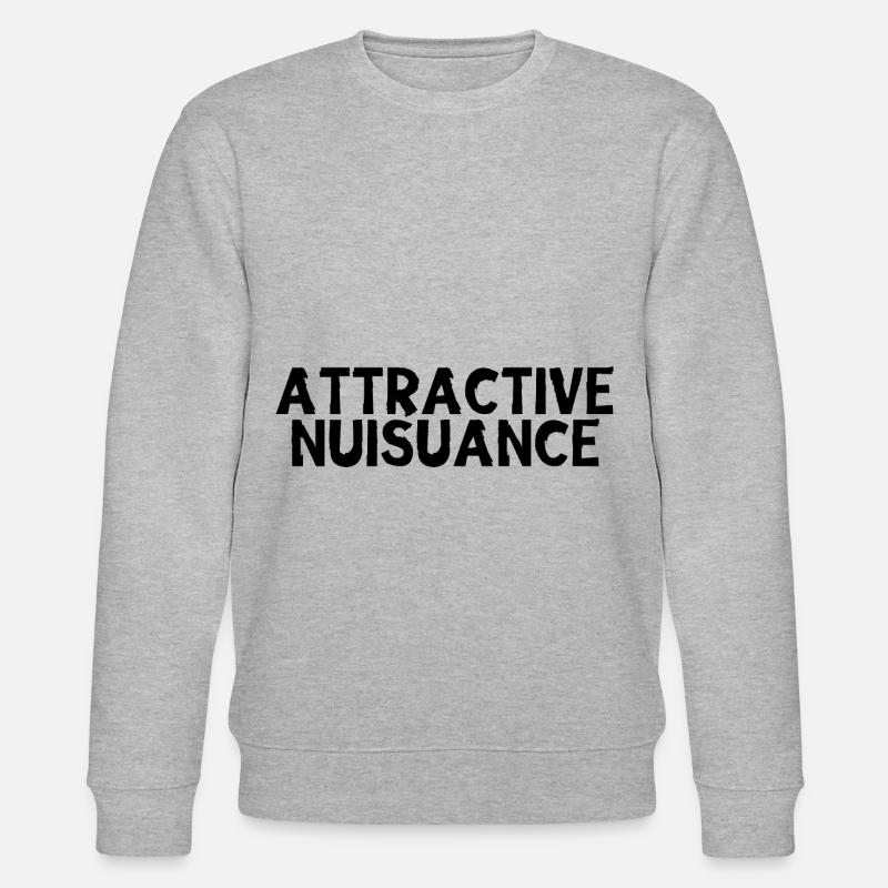 Attractive Nuisance 2 - Stanley/Stella CHANGER Unisex Organic Sweatshirt - heather grey