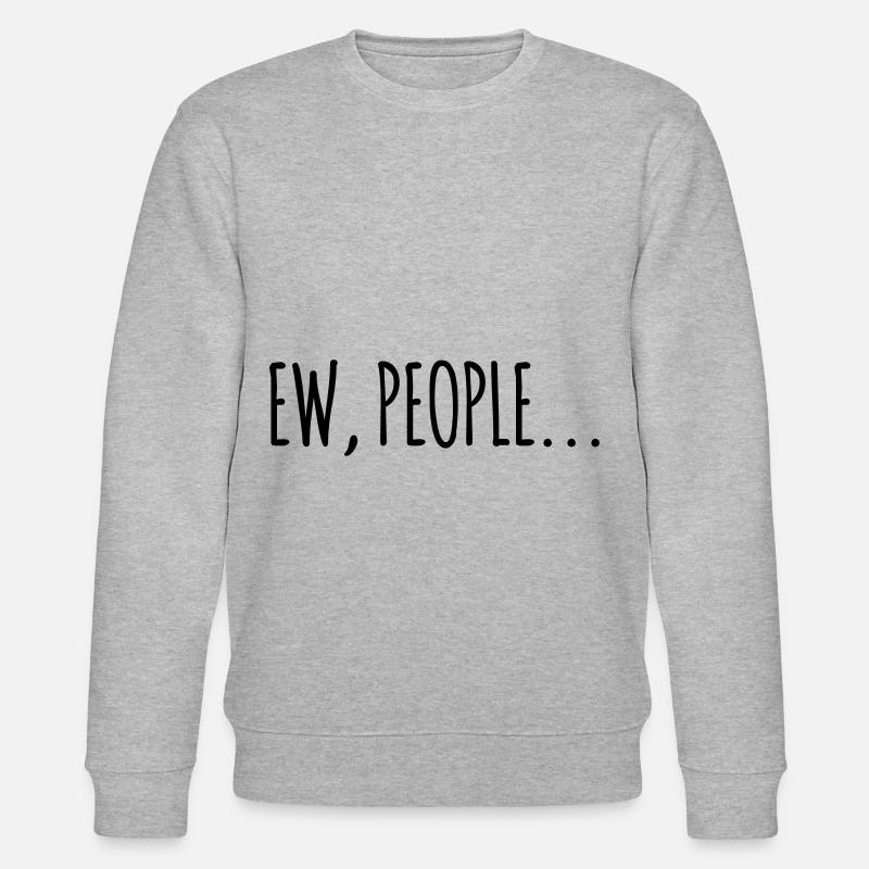 Ew People - Sweat bio CHANGER Stanley/Stella Unisexe - gris chiné