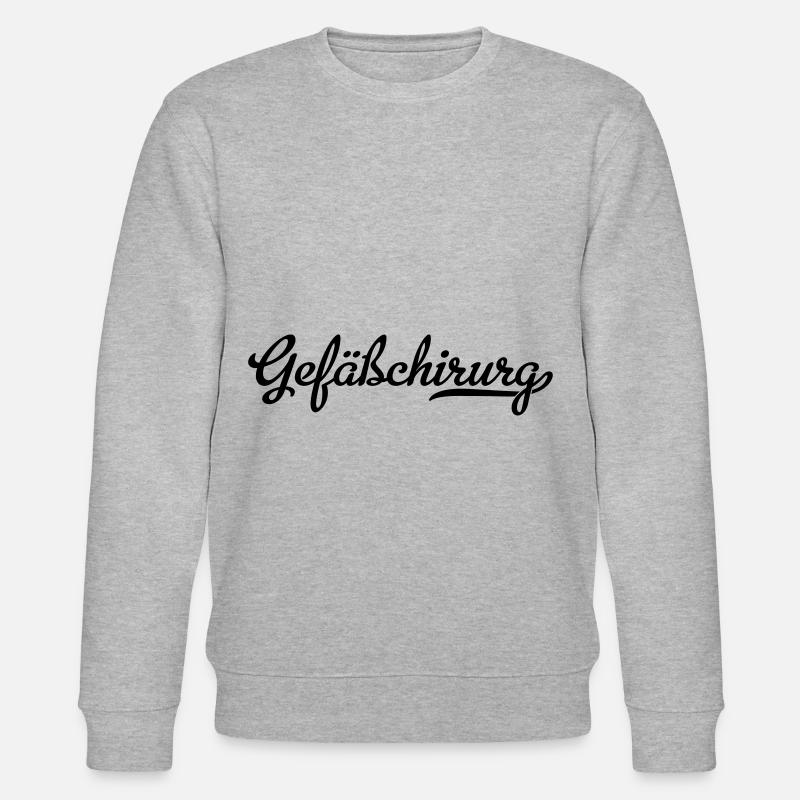 gefäßchirurg - Stanley/Stella Unisex Bio-Sweatshirt CHANGER  - Grau meliert