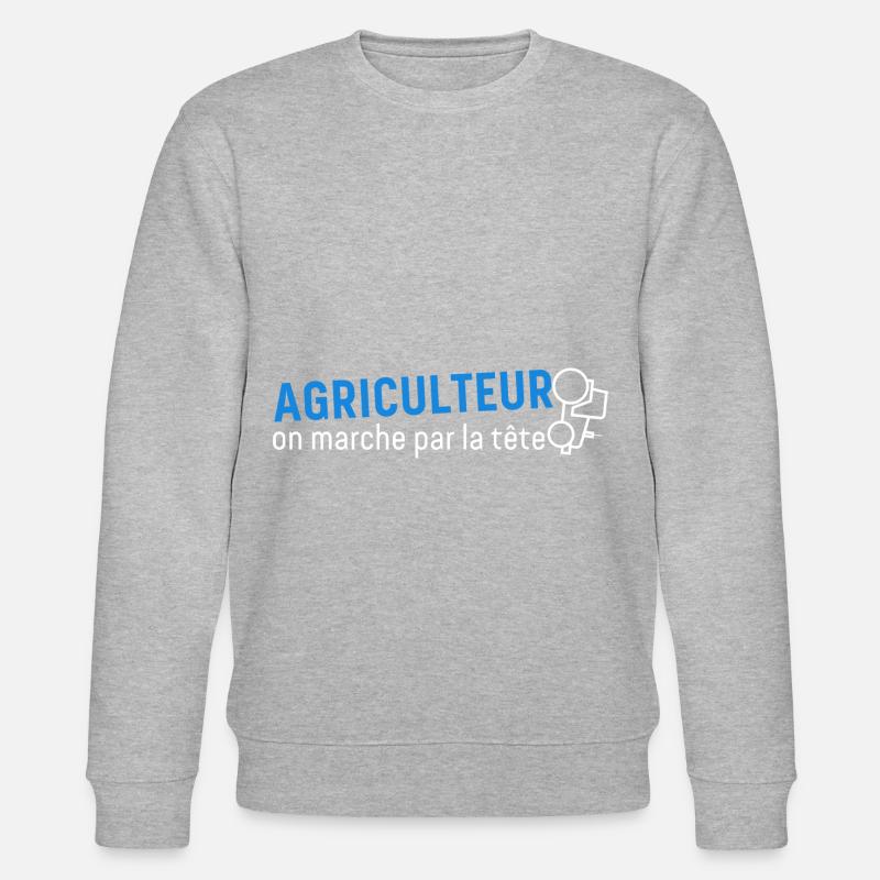 Farmer Farmer - Stanley/Stella CHANGER Unisex Organic Sweatshirt - heather grey