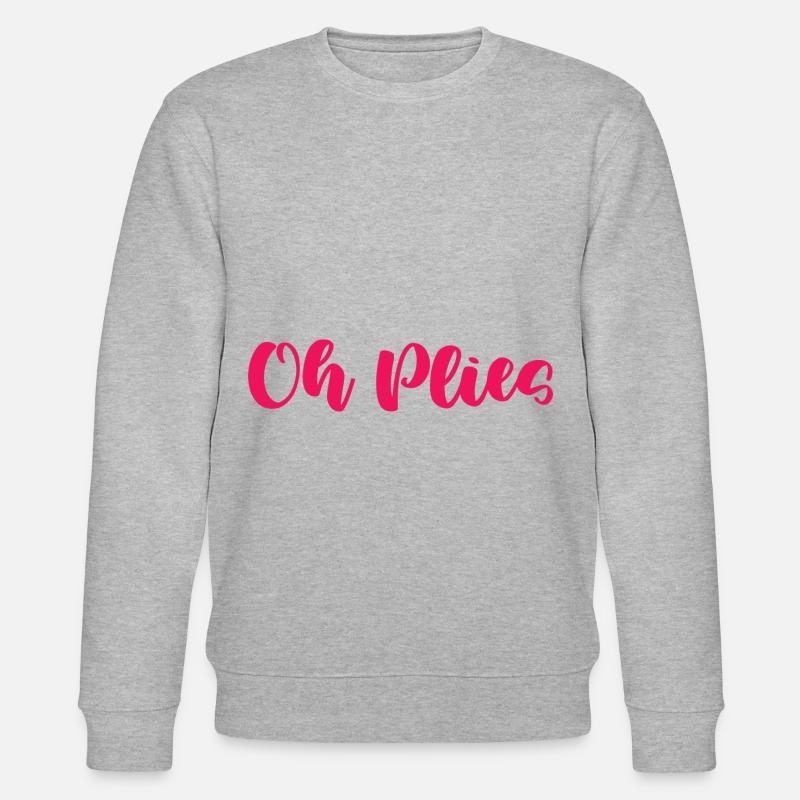 Oh Plies - Stanley/Stella CHANGER Unisex Organic Sweatshirt - heather grey