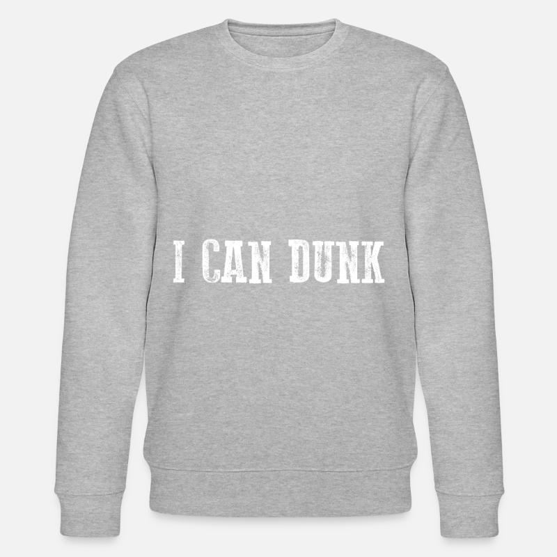 I Can Dunk 3 - Stanley/Stella CHANGER Unisex Organic Sweatshirt - heather grey