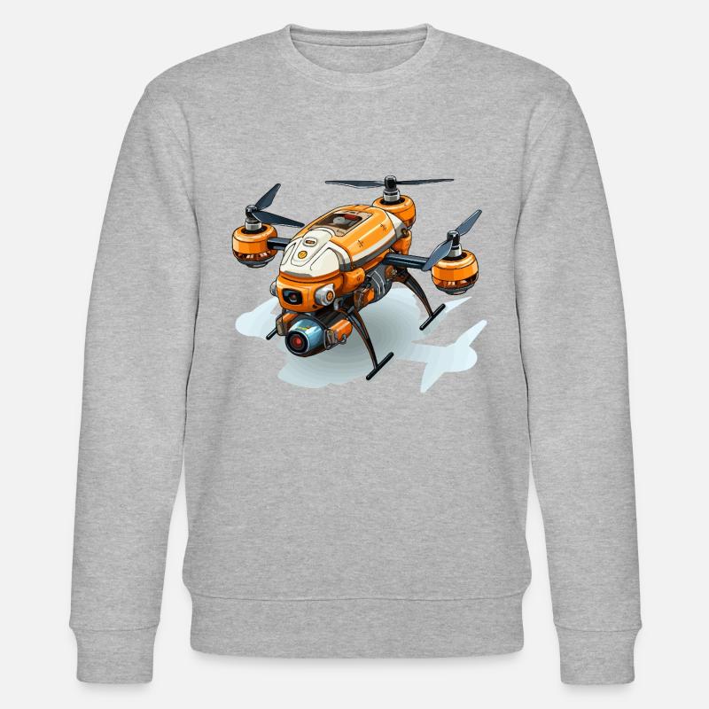 Sky Lieferung - Stanley/Stella Unisex Bio-Sweatshirt CHANGER  - Grau meliert