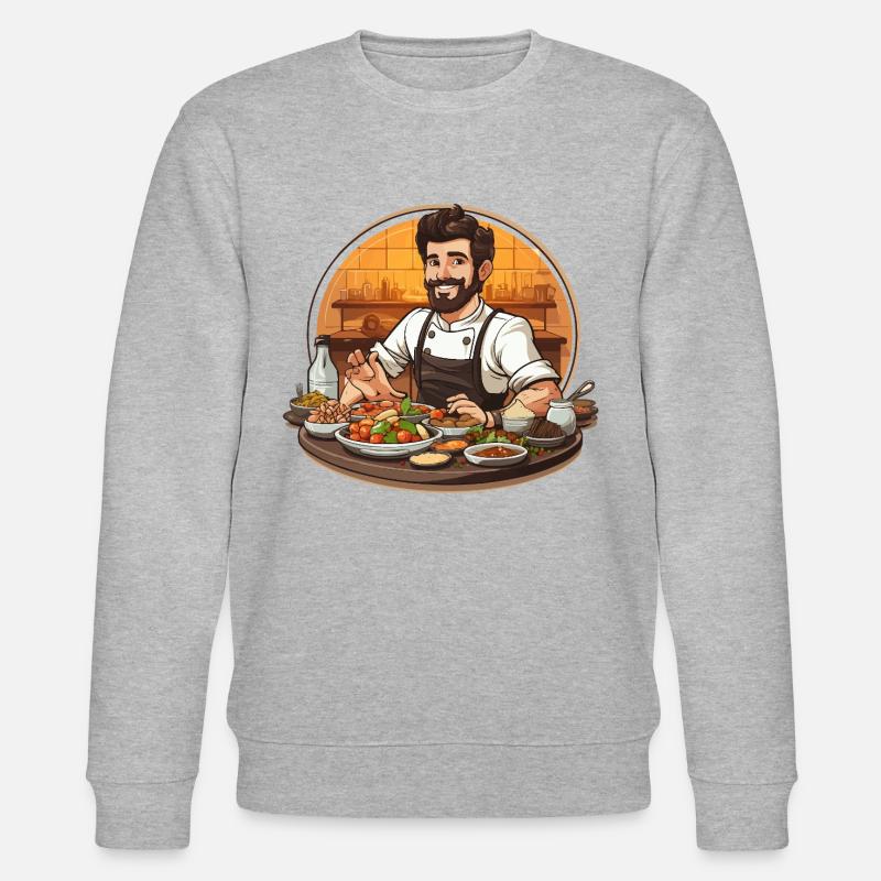 The Epicurean Masterclass - Stanley/Stella CHANGER Unisex Organic Sweatshirt - heather grey