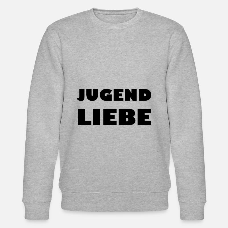 Jugendliebe - Stanley/Stella Unisex Bio-Sweatshirt CHANGER  - Grau meliert