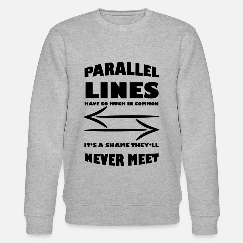 Math Math Math Teacher Mathematician - Stanley/Stella CHANGER Unisex Organic Sweatshirt - heather grey