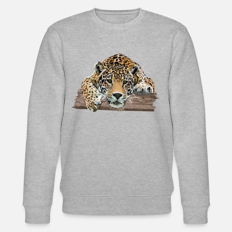 Jaguar - Stanley/Stella Unisex Bio-Sweatshirt CHANGER  - Grau meliert