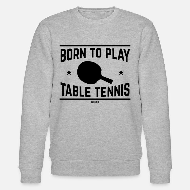 Ping Pong - Stanley/Stella Unisex Bio-Sweatshirt CHANGER  - Grau meliert