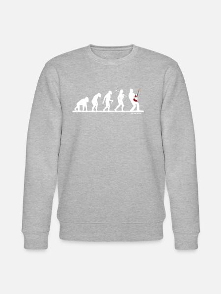 Evo Guitariste guitare électrique Evolution - Sweat bio CHANGER Stanley/Stella Unisexe - gris chiné