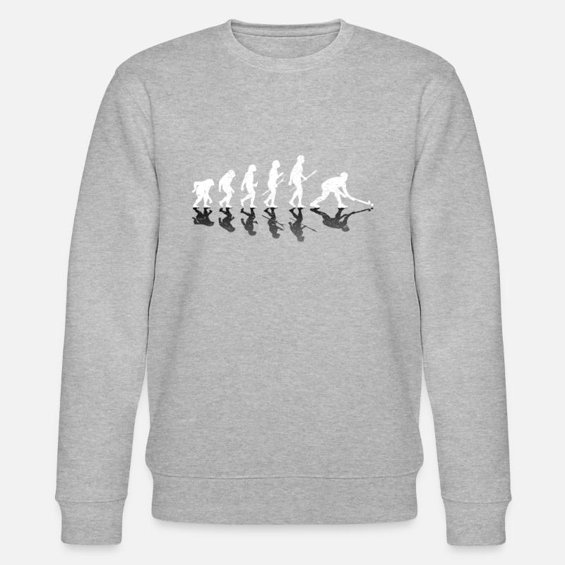 Feldhockey Evolution Geschenk - Stanley/Stella Unisex Bio-Sweatshirt CHANGER  - undefined