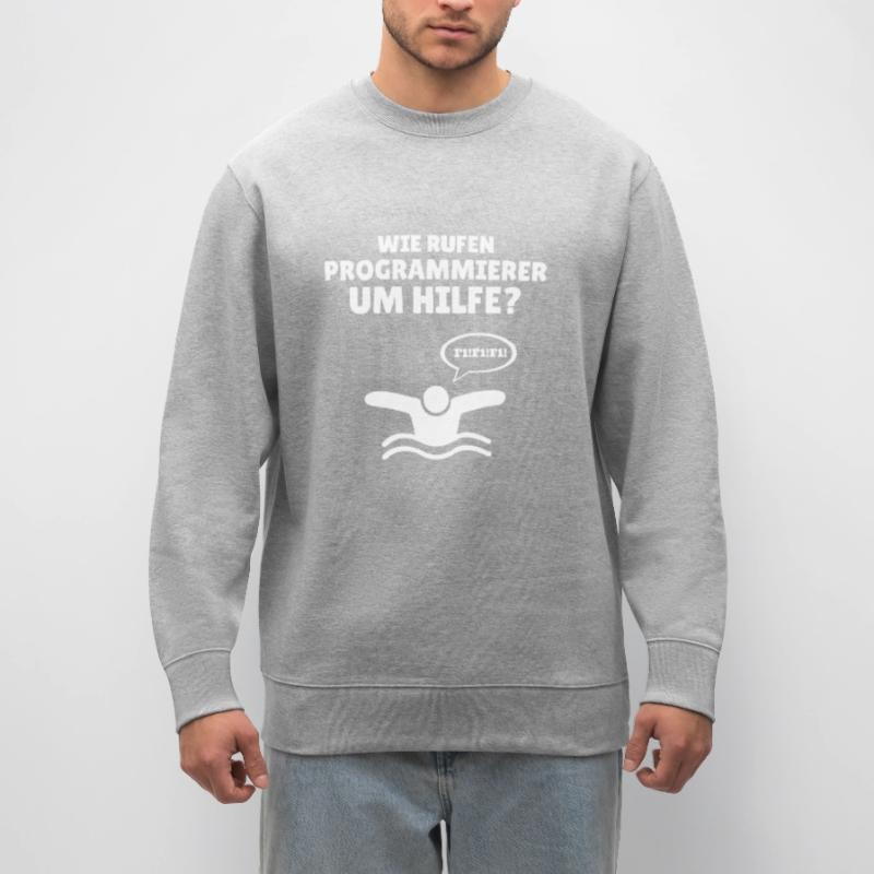 Programmierer Computer Informatiker Zocker Stanley/Stella Unisex Bio-Sweatshirt CHANGER 
