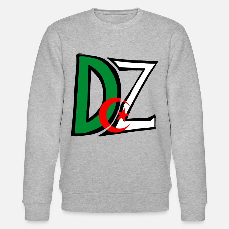 Dz Algerien - Stanley/Stella Unisex Bio-Sweatshirt CHANGER  - Grau meliert