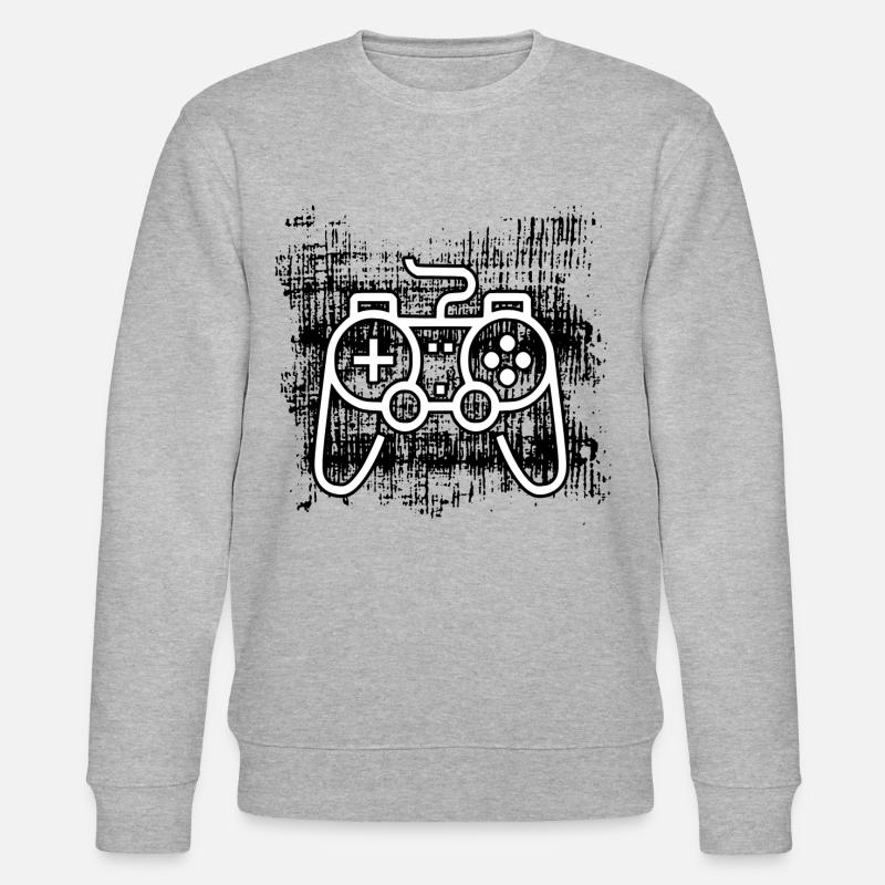 Konsole - Stanley/Stella Unisex Bio-Sweatshirt CHANGER  - Grau meliert