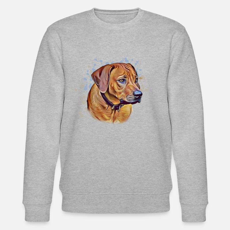 Rhodesian Ridgeback Portrait Hundebesitzer - Stanley/Stella Unisex Bio-Sweatshirt CHANGER  - undefined