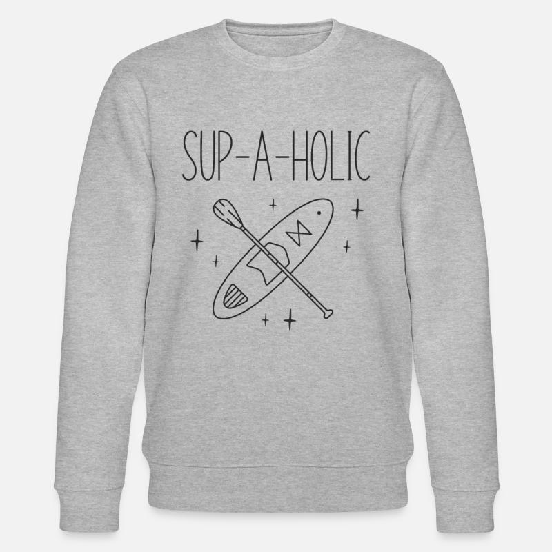 SUP Paddleboard Sup-A-Holic - Sweat bio CHANGER Stanley/Stella Unisexe - gris chiné