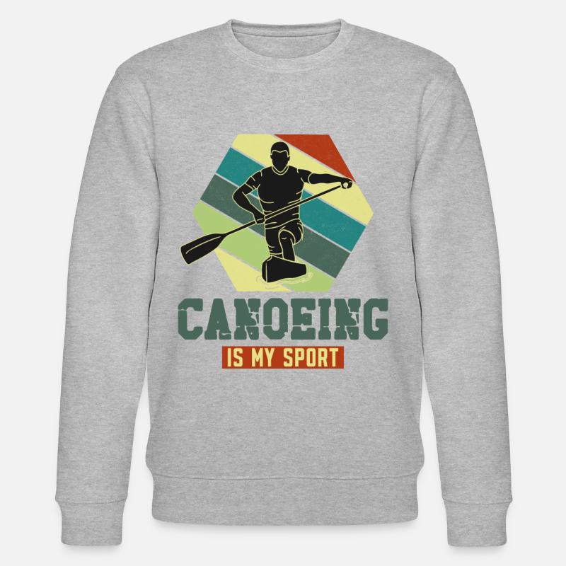 Canoë Canoë De Course Canoë - Sweat bio CHANGER Stanley/Stella Unisexe - gris chiné