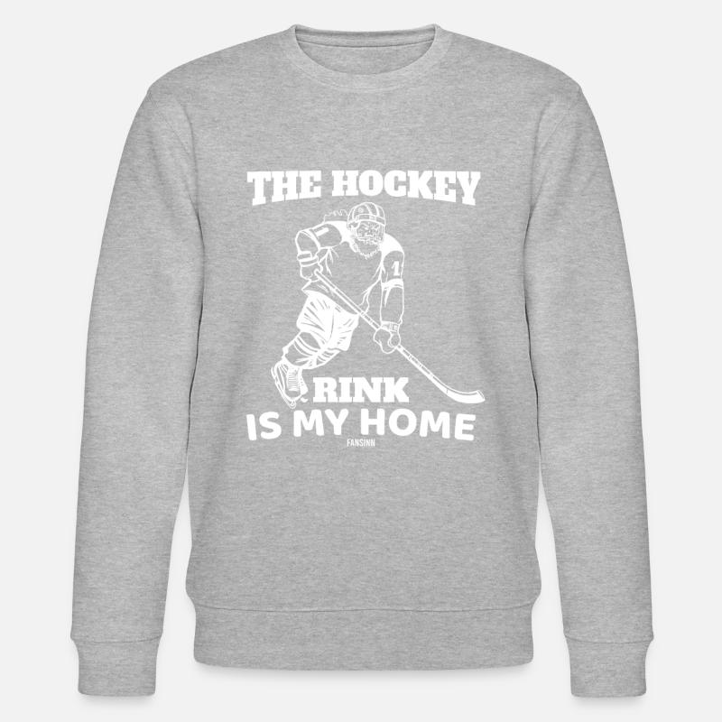 Eishockey - Stanley/Stella Unisex Bio-Sweatshirt CHANGER  - Grau meliert