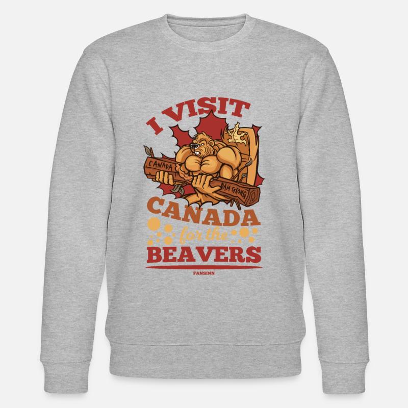 Canada - Stanley/Stella Unisex Bio-Sweatshirt CHANGER  - Grau meliert