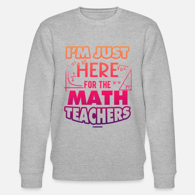 Mathematik - Stanley/Stella Unisex Bio-Sweatshirt CHANGER  - Grau meliert