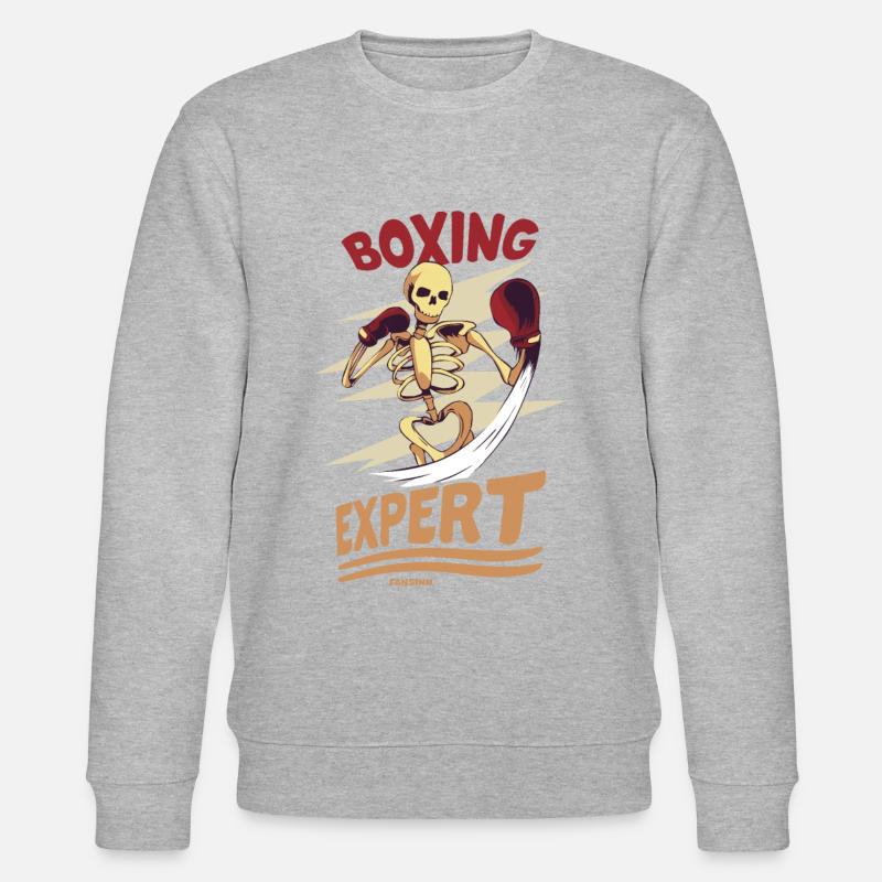 Expert en boxe - Sweat bio CHANGER Stanley/Stella Unisexe - gris chiné
