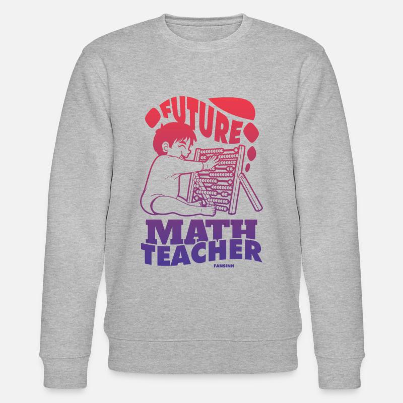 Mathematik - Stanley/Stella Unisex Bio-Sweatshirt CHANGER  - Grau meliert