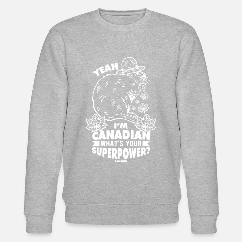 Canada - Stanley/Stella Unisex Bio-Sweatshirt CHANGER  - Grau meliert