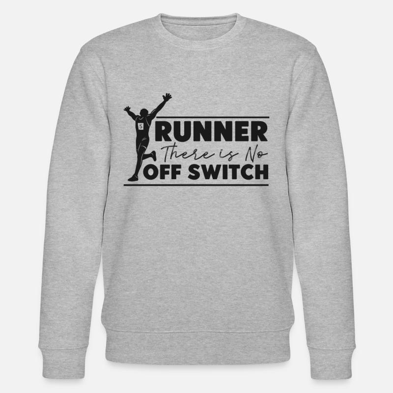 Running Runner Semi-Marathon - Sweat bio CHANGER Stanley/Stella Unisexe - gris chiné
