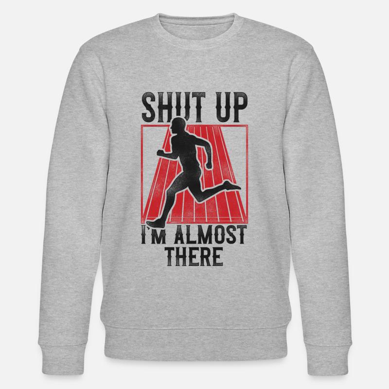 Running Runner Semi-Marathon - Sweat bio CHANGER Stanley/Stella Unisexe - gris chiné