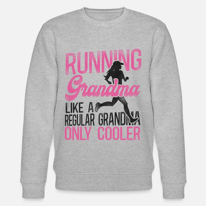 Running Runner Semi-Marathon - Sweat bio CHANGER Stanley/Stella Unisexe - gris chiné