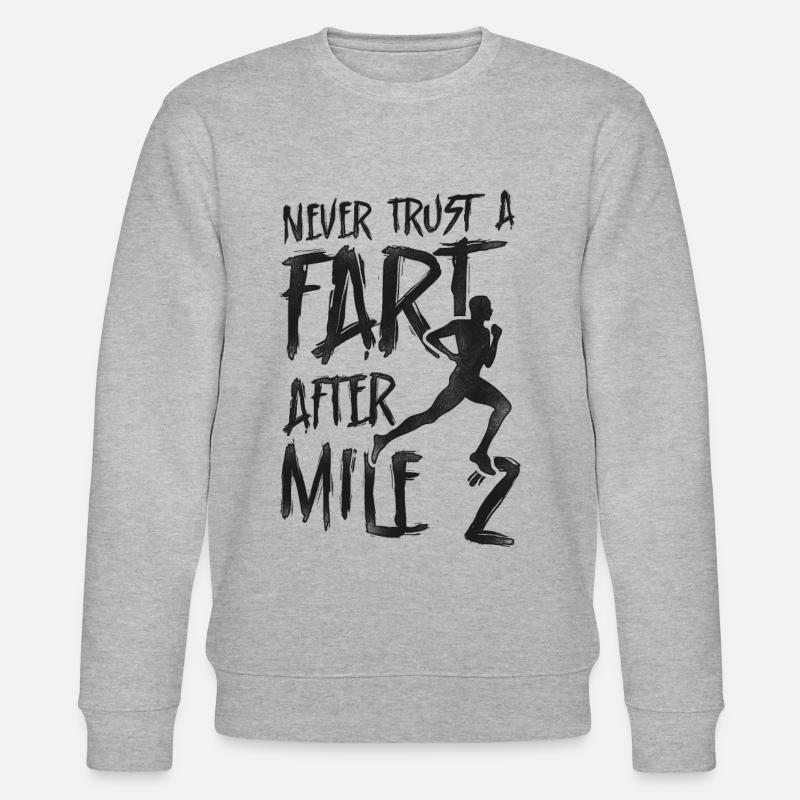 Running Runner Semi-Marathon - Sweat bio CHANGER Stanley/Stella Unisexe - gris chiné