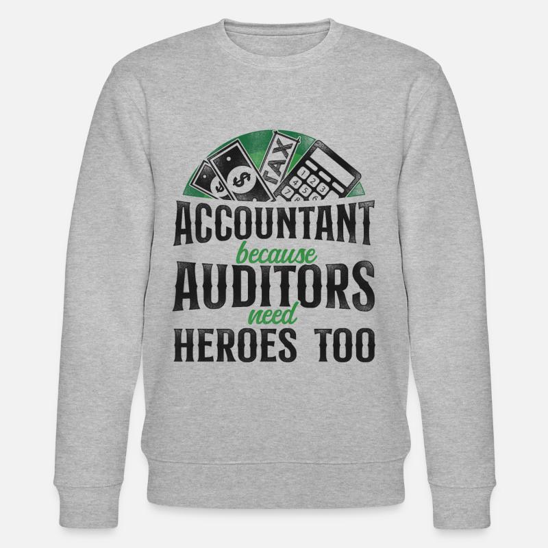 Comptable Comptable Comptable Comptabilité - Sweat bio CHANGER Stanley/Stella Unisexe - gris chiné