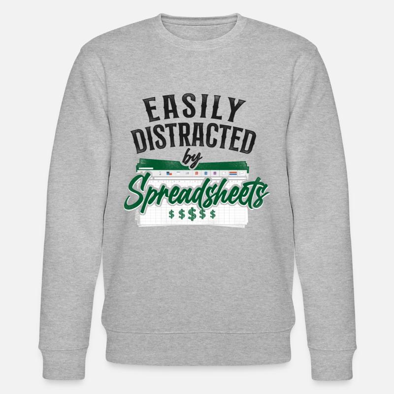 Comptable Comptable Comptable Comptabilité - Sweat bio CHANGER Stanley/Stella Unisexe - gris chiné