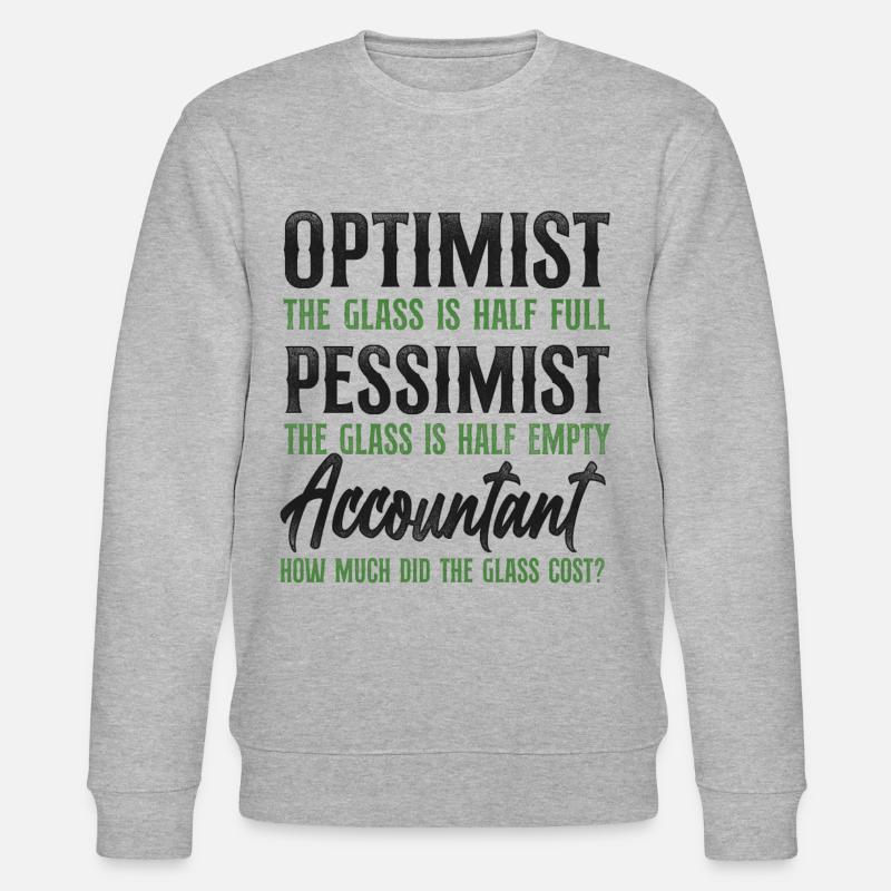 Comptable Comptable Comptable Comptabilité - Sweat bio CHANGER Stanley/Stella Unisexe - gris chiné