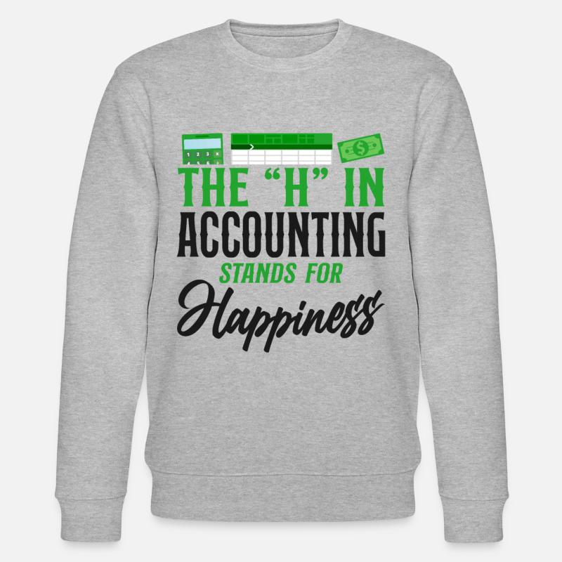 Comptable Comptable Comptable Comptabilité - Sweat bio CHANGER Stanley/Stella Unisexe - gris chiné