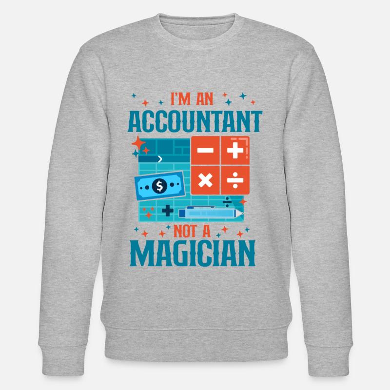 Comptable Comptable Comptable Comptabilité - Sweat bio CHANGER Stanley/Stella Unisexe - gris chiné