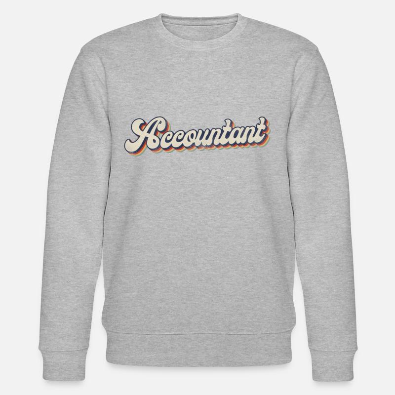 Comptable Comptable Comptable Comptabilité - Sweat bio CHANGER Stanley/Stella Unisexe - gris chiné