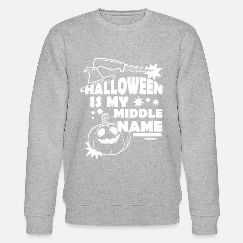 costume d’Halloween cool - Sweat bio CHANGER Stanley/Stella Unisexe - gris chiné