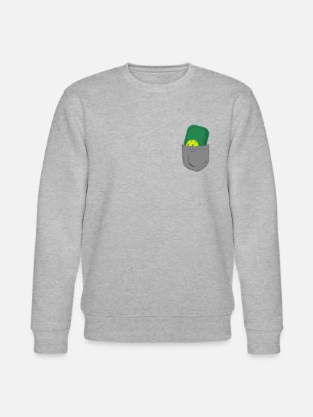 Pickleball Pocket - Stanley/Stella CHANGER Unisex Organic Sweatshirt - heather grey
