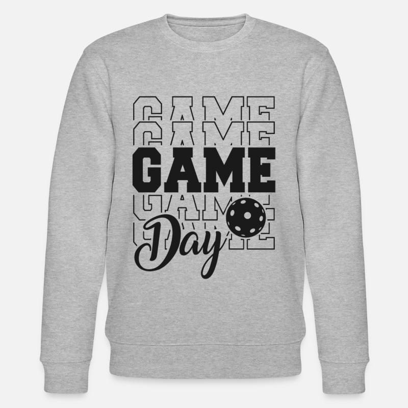 Pickleball Game Day - Stanley/Stella Unisex Bio-Sweatshirt CHANGER  - Grau meliert