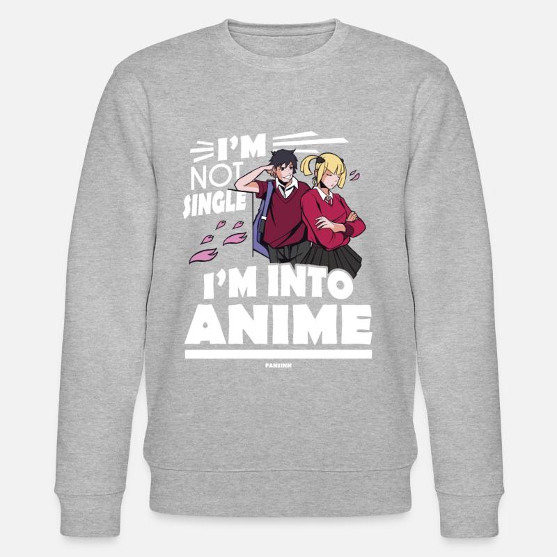 J’aime l’anime - Sweat bio CHANGER Stanley/Stella Unisexe - gris chiné