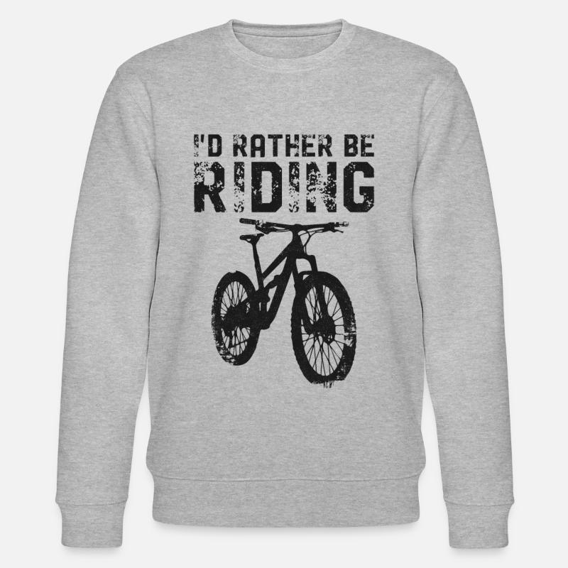 Enduro VTT VTT Équitation - Sweat bio CHANGER Stanley/Stella Unisexe - gris chiné