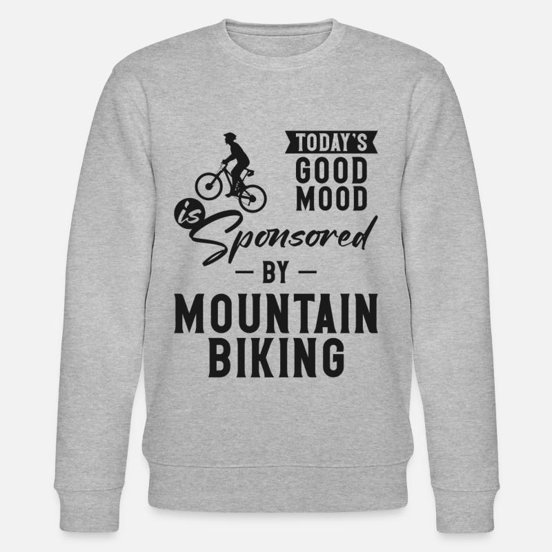 Enduro VTT VTT Équitation - Sweat bio CHANGER Stanley/Stella Unisexe - gris chiné