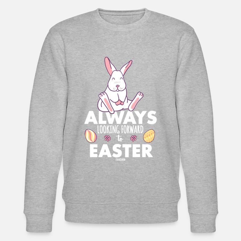 Easter Easter Gift - Stanley/Stella CHANGER Unisex Organic Sweatshirt - heather grey