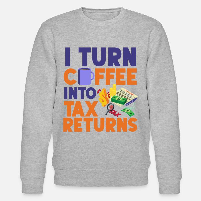 Comptable Comptable Comptable - Sweat bio CHANGER Stanley/Stella Unisexe - gris chiné